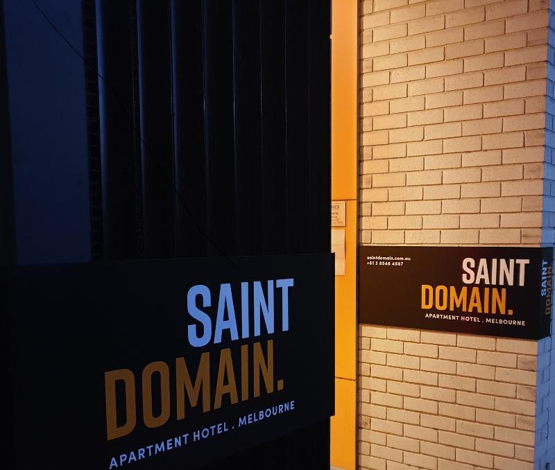 Aparthotel Saint Domain Melbourne City Exterior foto