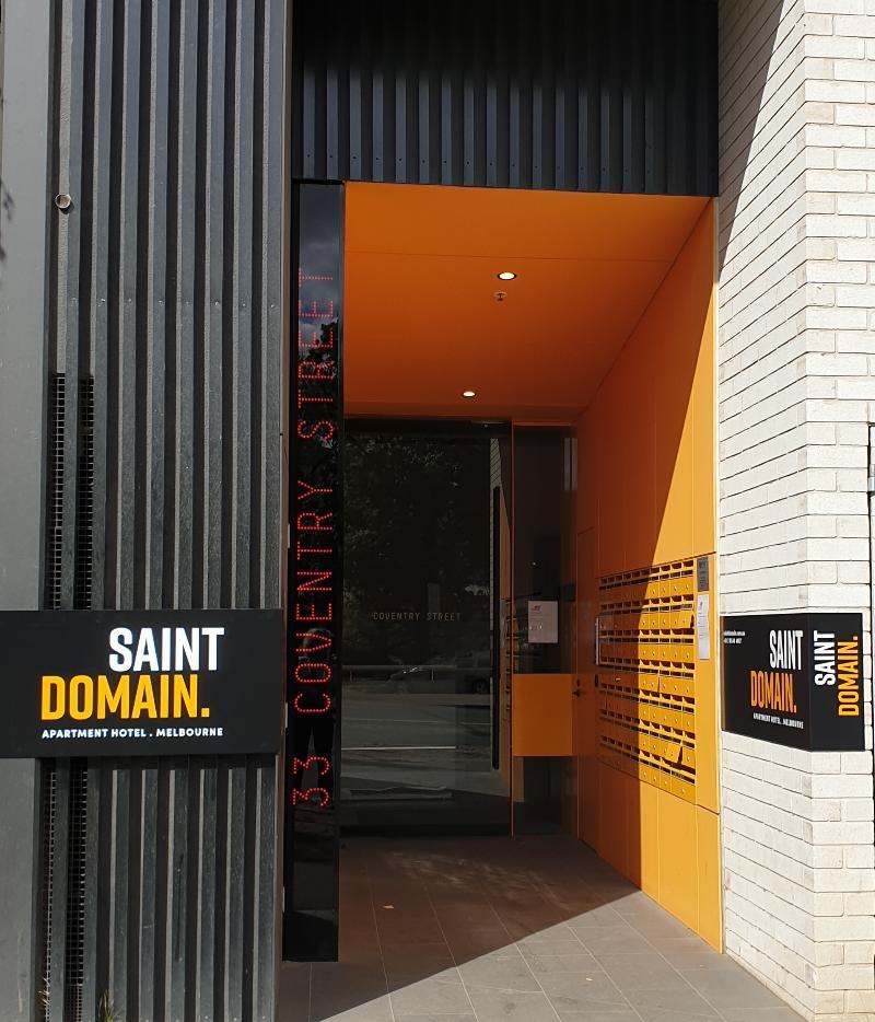 Aparthotel Saint Domain Melbourne City Exterior foto